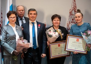 В Президентской академии прошла торжественная церемония награждения сотрудников РАНХиГС государственными наградами