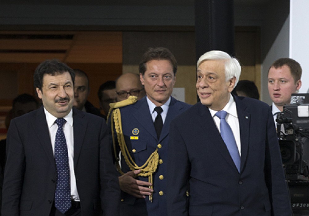 Ректор РАНХиГС Владимир Мау встретился с президентом Греции