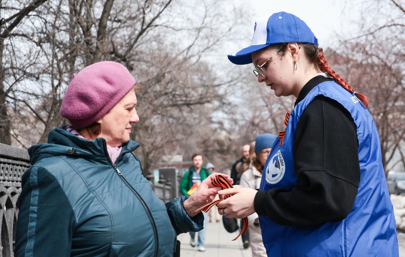 Акция «Георгиевская ленточка» пройдет на 8 тыс. площадок по всей России
