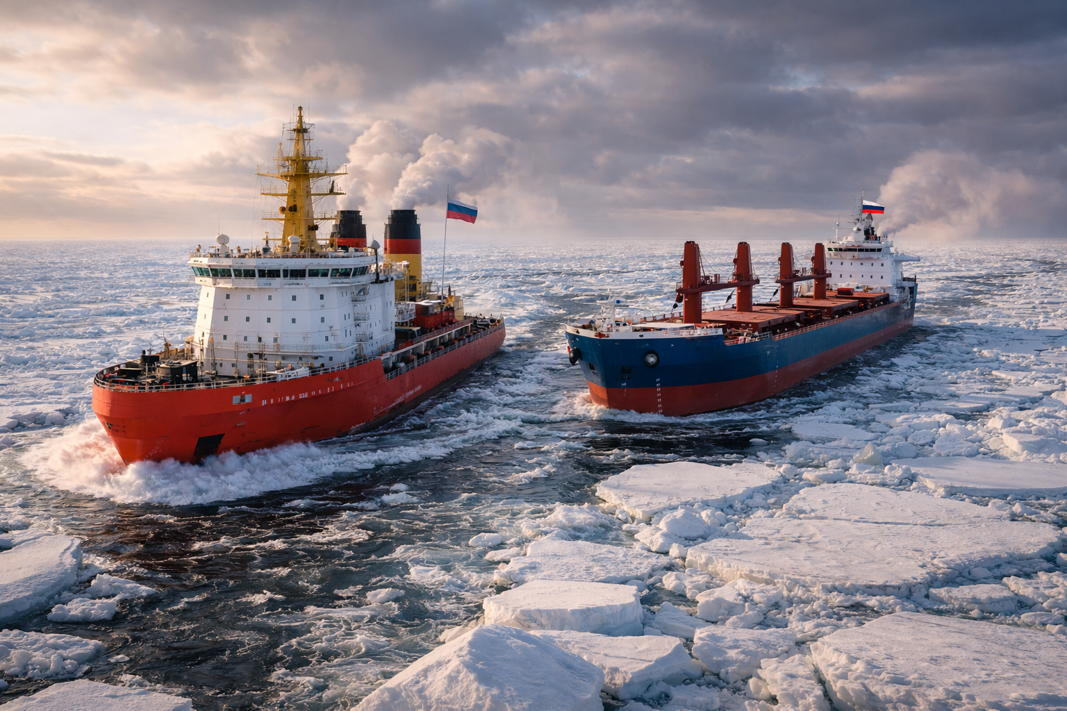 Более 150 судов проведено с начала периода ледокольных проводок 2025-2026 гг.