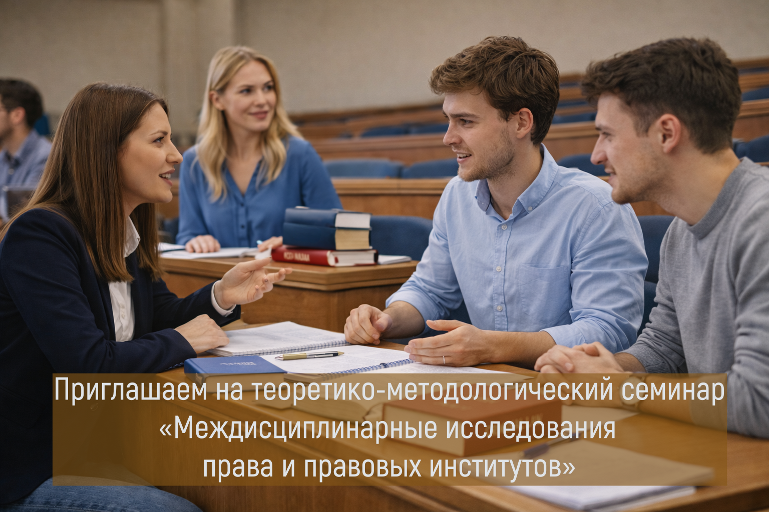 Теоретико-методологический семинар «Междисциплинарные исследования права и правовых институтов» 