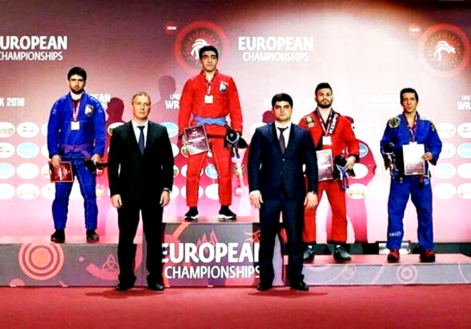 Студент ИПиНБ РАНХиГС Гаджимурад Алибеков завоевал золотую медаль на чемпионате Европы по спортивной борьбе «грэпплинг»