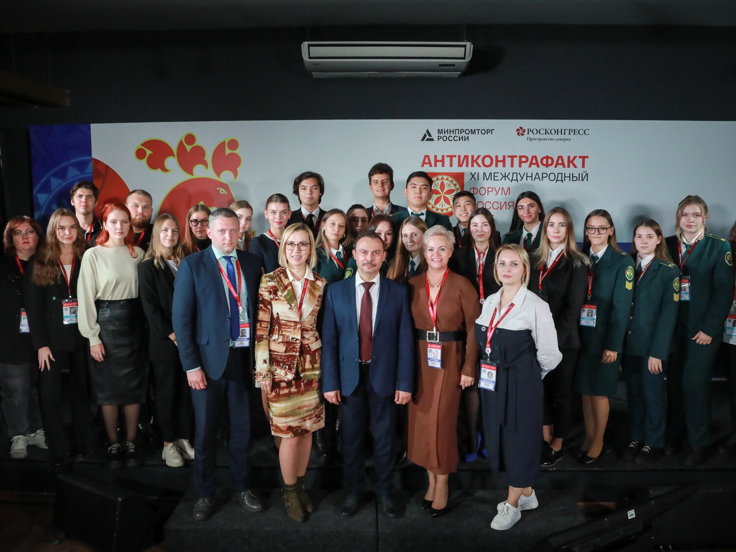 Преподаватели и студенты Президентской академии — участники XIII Международного форума «Антиконтрафакт» в Минске.